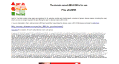 Desktop Screenshot of lbes.com